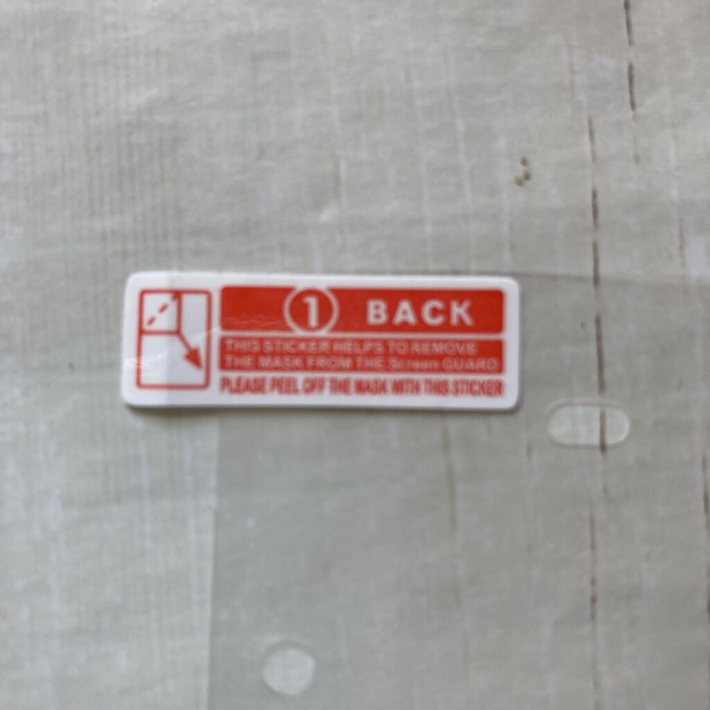 ①BACK